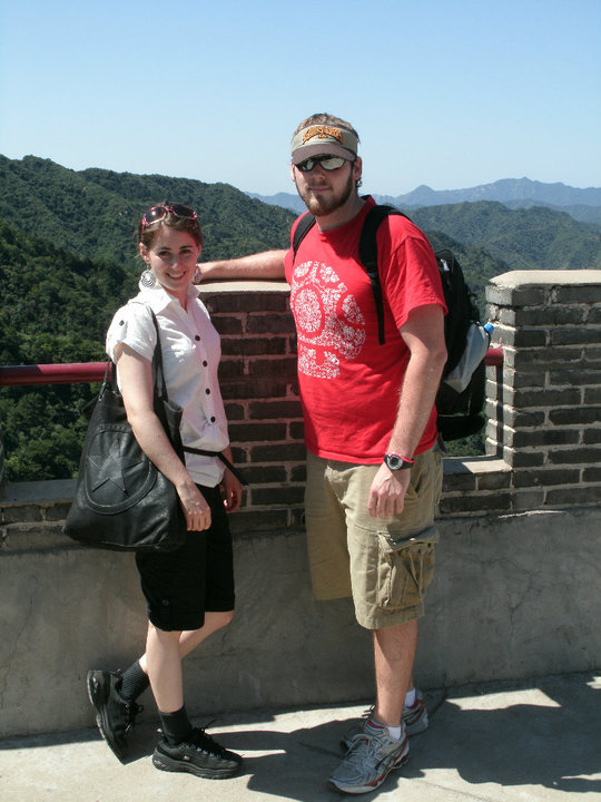 Tim & Sara at The Great Wall